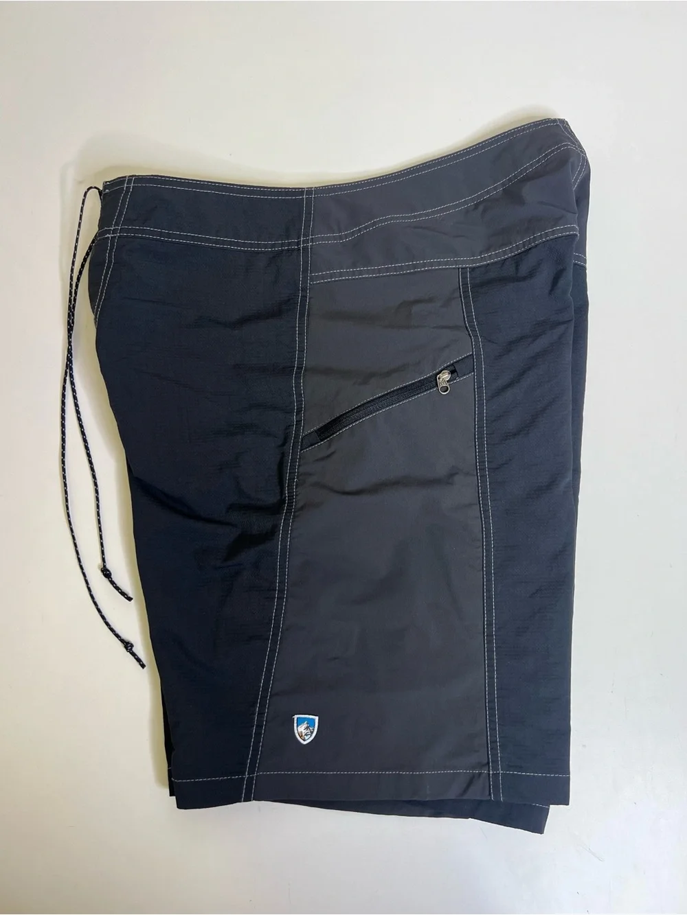 Kuhl Mens Mutiny River Short, Black/Carbon - Size 32 Waist
